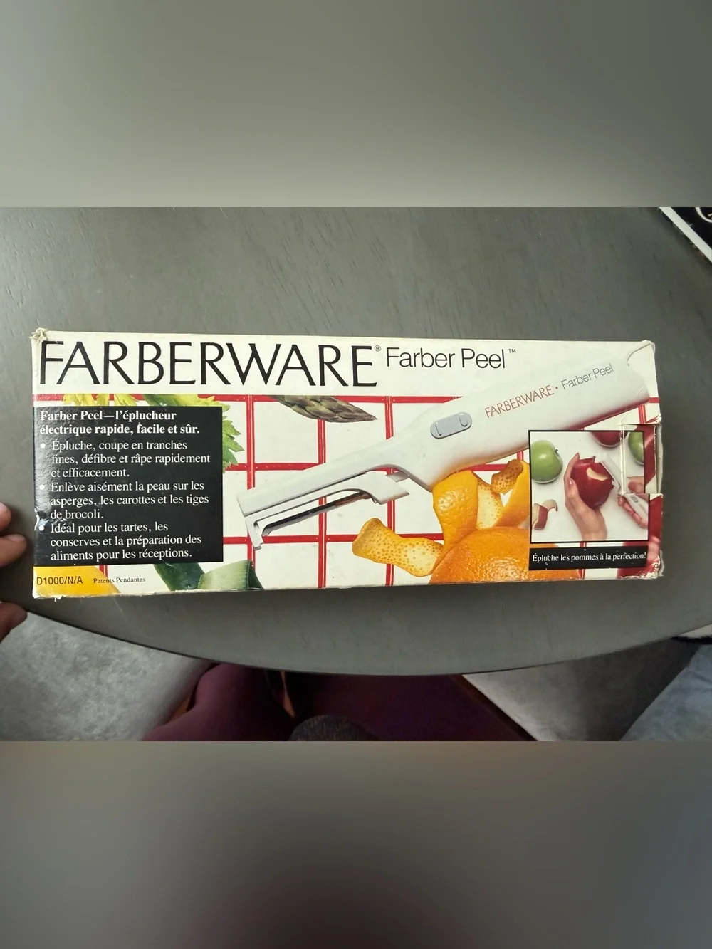 Vintage Farberware Farber Peel Electric Peeler - New in box!